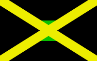 Flagge Jamaicas